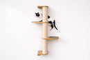 Wall Mounted Cat Climbing Pole - Sisal