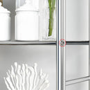 GobekUsa 3-Tier Over Toilet Metal Storage Shelf