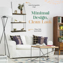 GobekUsa 3-Tier Wooden Floating Shelf for Boho Decor