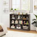 3-Tier Open Bookcase 8-Cube Floor Standing Storage Shelves by LJGDeals