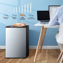 Kismile Upright Freezer,3.0 Cu.ft Mini Freezer with Reversible Single Door