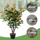 3.3 Feet Artificial Camellia Tree for Indoor and Outdoor by DirectDeals