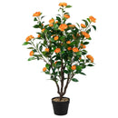 3.3 Feet Artificial Camellia Tree for Indoor and Outdoor by DirectDeals