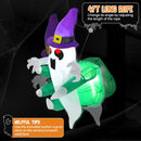 3.6 FT Halloween Inflatable Ghost Broke Out from Window by DirectDeals