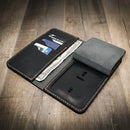 Badge Long Wallet by Bull Sheath Leather