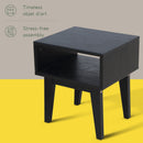 Serena Solid Wood Nightstand by Megsu