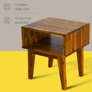 Serena Solid Wood Nightstand by Megsu