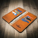 The Houstonian Long Wallet by Bull Sheath Leather
