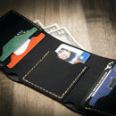 The Trinity Trifold Wallet by Bull Sheath Leather