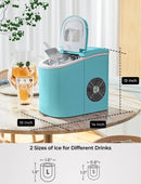 Mini Portable Compact Electric Ice Maker Machine by LJGDeals