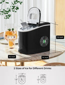 Mini Portable Compact Electric Ice Maker Machine by LJGDeals