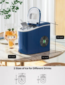 Mini Portable Compact Electric Ice Maker Machine by LJGDeals