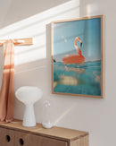 Flamingo float