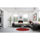 Amantii 50 Inch Tru-View Slim Smart Indoor Outdoor 3 Sided Electric Fireplace