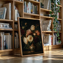 Baroque Peonies in Earthen Vase