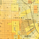 Vintage Map of Madison Parish, Louisiana 1891
