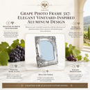 Grape Photo Frame 5x7 by Arthur Court Designs