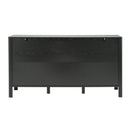 Black Sideboard, 59.06'' Storage Credenza