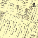 Vintage Map of Bell County, Texas 1879