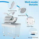 300W Commercial Ice Crusher with Dual Blades and Safety Switch