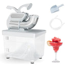 300W Commercial Ice Crusher with Dual Blades and Safety Switch by LJGDeals