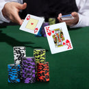 14 Gram Texas Holdem Poker Chip Set 300 Pieces Claytec Chips by LJGDeals