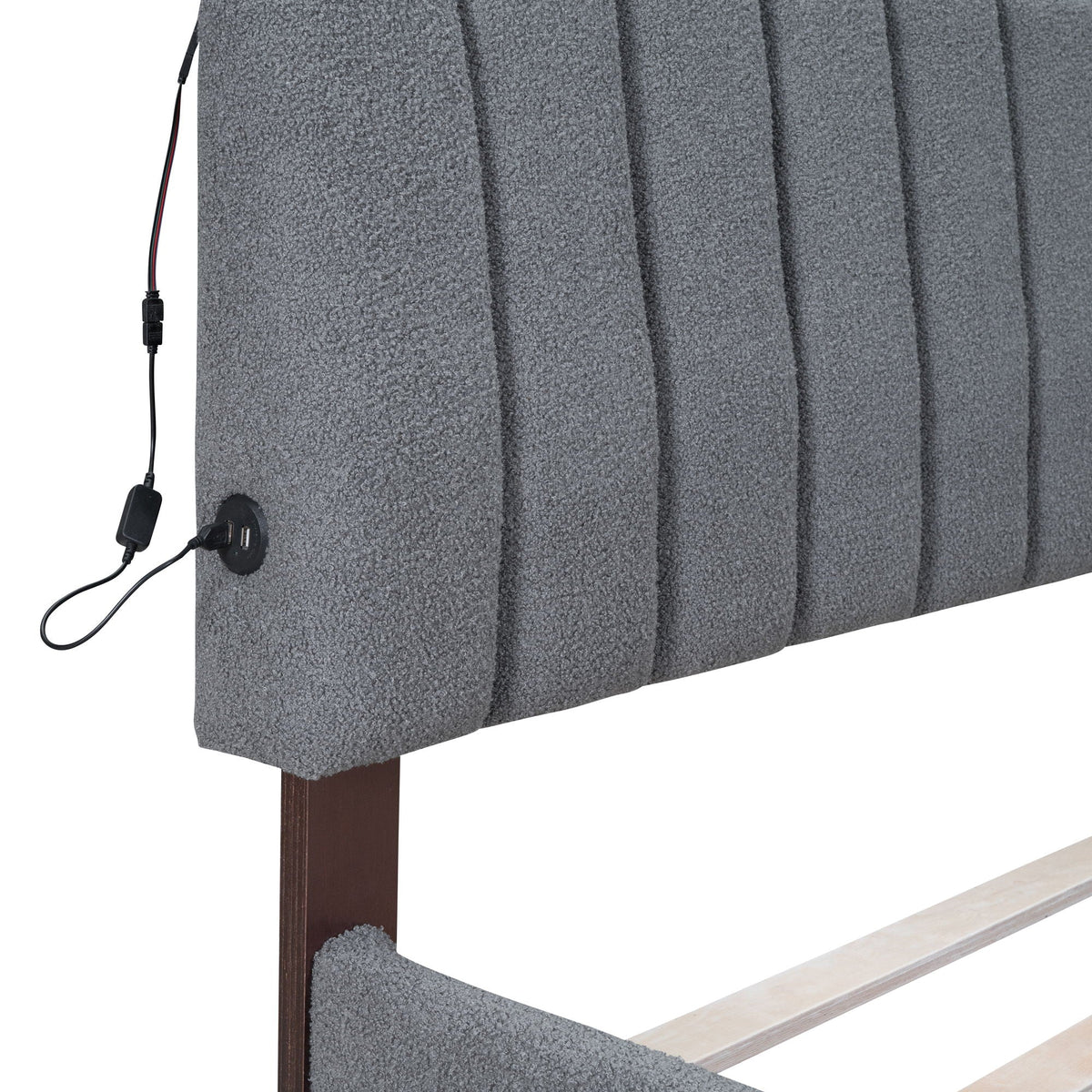 Upholstered Platform Bed With Trundle, photo 14 of 40