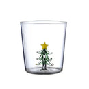 300ml 3d christmas tree wine glass – dining room holiday tumbler by Decorbites