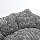 Comfortable Dual Beanbag Chair With High Resilience Foam Core For 2 People by HouseOfZazla