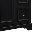 Bathroom Vanity With Sink, Soft-Close Doors, Adjustable U-Shelf, 3 Drawers by HouseOfZazla