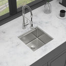 17" Undermount Kitchen Sink - Single Bowl by HouseOfZazla