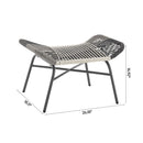 Ashland - 5 Piece Outdoor Conversation Set by HouseOfZazla