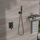 Dual Shower Head 10" Wall Mounted Square Shower System by HouseOfZazla
