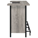 Menimen - Freestanding Bar Unit - Gray
