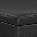 Owen - Multifunctional Square Coffee Table Storage Ottoman by Unique Piece Furniture