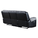 Alicia - Reclining Sofa - Gray / Black by HouseOfZazla