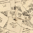 Vintage Map of Shelby County, Texas 1879