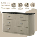 Travonte - Dresser - Gray / Beige by Unique Piece Furniture