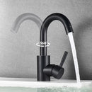 GobekUsa 304 Stainless Steel Rotating Bathroom Sink Faucet
