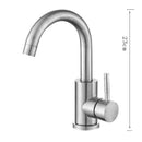 GobekUsa 304 Stainless Steel Rotating Bathroom Sink Faucet