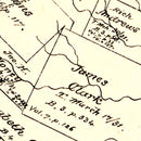 Vintage Map of Washington County, Texas 1879