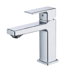 Chrome Single Hole Bathroom Faucet with Two 9/16" Hoses by HouseOfZazla