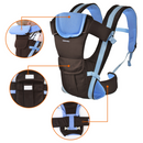 Baby Carrier Wrap Sling – Breathable, Adjustable for Front & Back