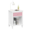 Nightstand With 1 Drawer 1 Shelf