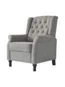 Brand New Recliner Sofa Cozy Soft Living Room Sofa Chair - Light Gray by HouseOfZazla