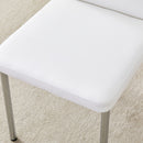 Luxury Simple High Resilience Dining Chair With Metal Legs by HouseOfZazla