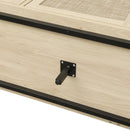 3 Door Cabinet, Sideboard Accent Cabinet, Storage Cabinet for Living Room, Hallway Entryway Kitchen