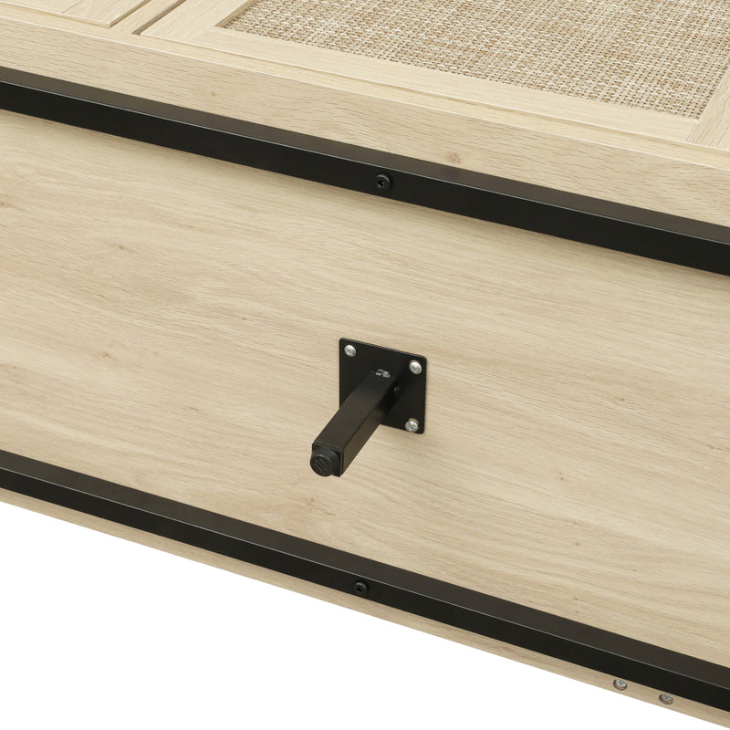 3 Door Cabinet, Sideboard Accent Cabinet, Storage Cabinet for Living Room, Hallway Entryway Kitchen