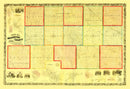Vintage Map of Mahoning County, Ohio 1860