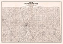 Vintage Map of Seneca County, Ohio 1891